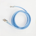 RJ45 32awg SSTP Cat6a плоский соединительный кабель